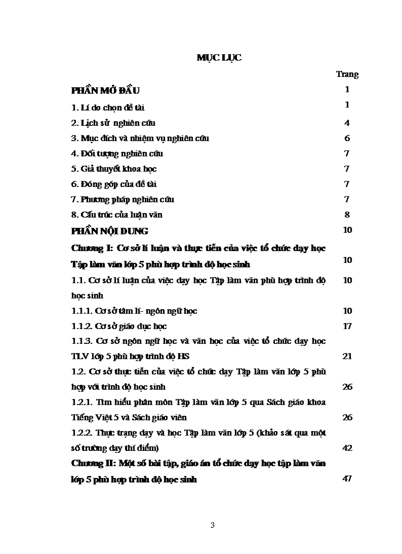 image for page Tổ chức dạy học Tập làm văn lớp 5 phù hợp trình độ học sinh