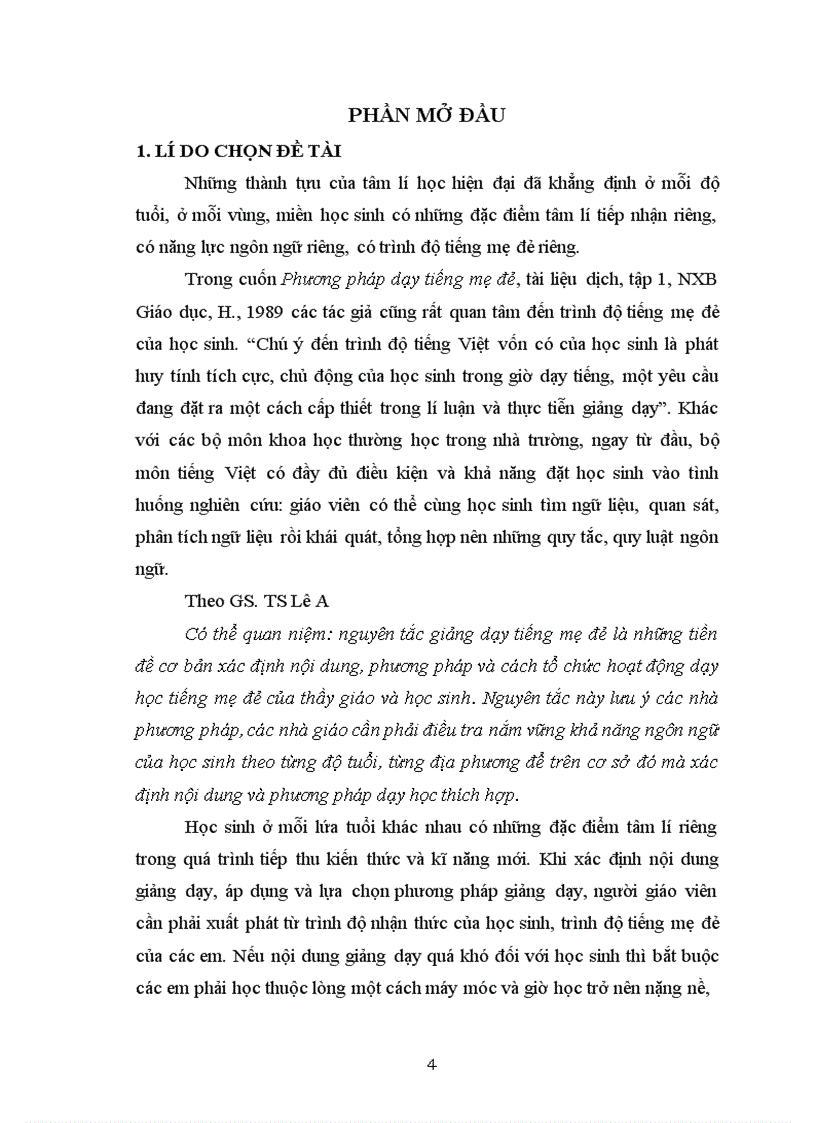 image for page Tổ chức dạy học Tập làm văn lớp 5 phù hợp trình độ học sinh