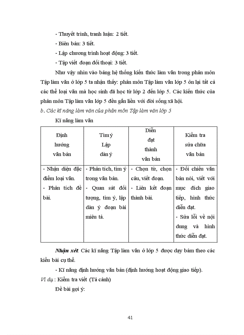 image for page Tổ chức dạy học Tập làm văn lớp 5 phù hợp trình độ học sinh