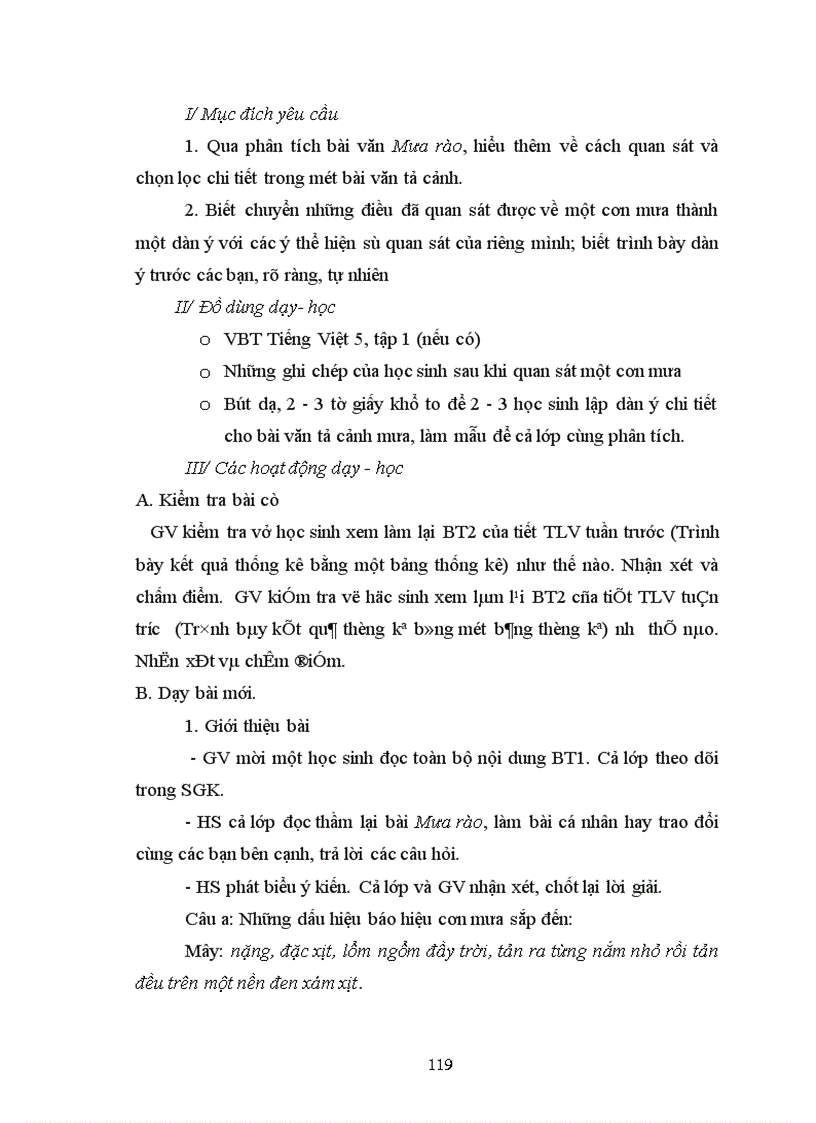 image for page Tổ chức dạy học Tập làm văn lớp 5 phù hợp trình độ học sinh