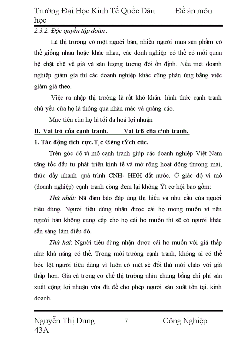 image for page Khả năng cạnh tranh của hàng may mặc trong bối cảnh tự do hoá thương mại