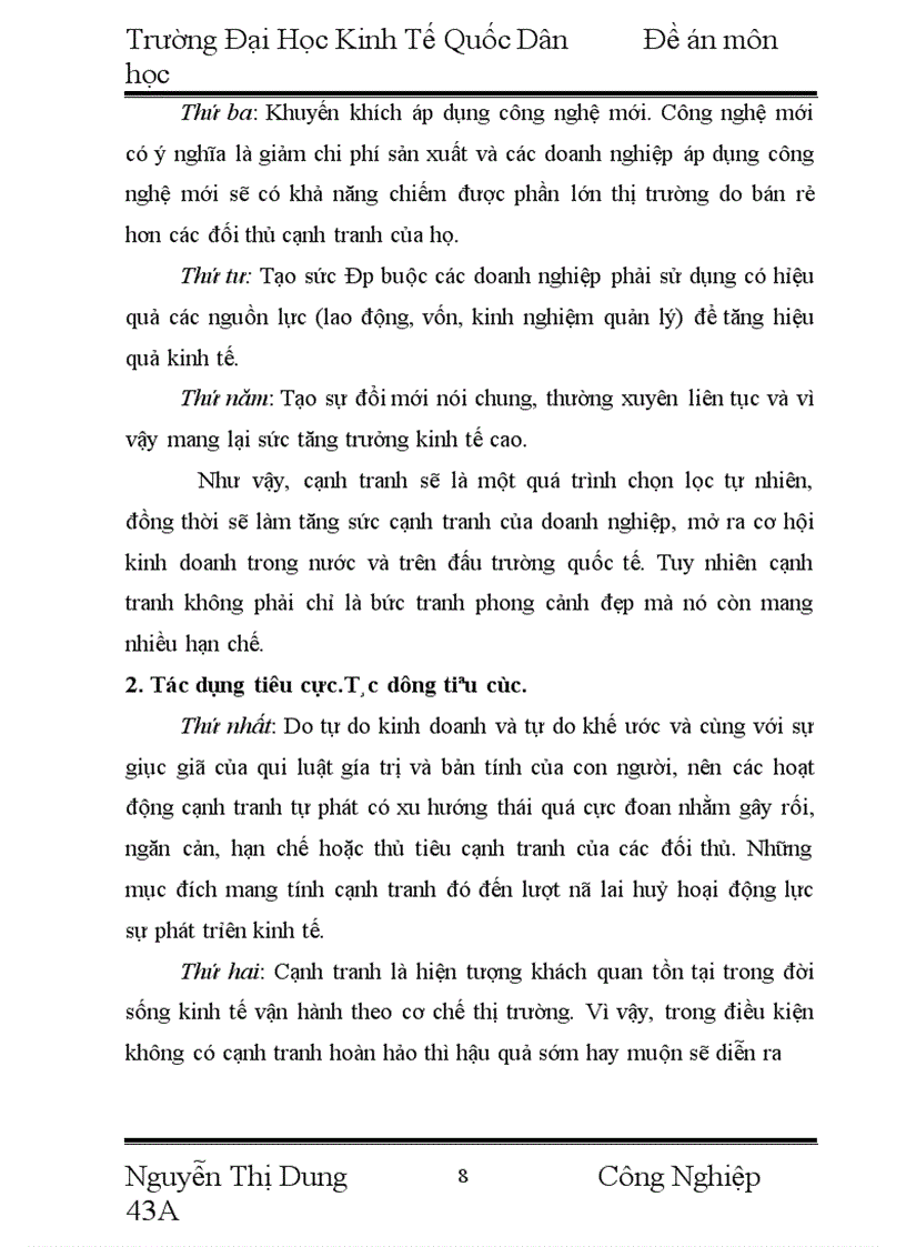 image for page Khả năng cạnh tranh của hàng may mặc trong bối cảnh tự do hoá thương mại