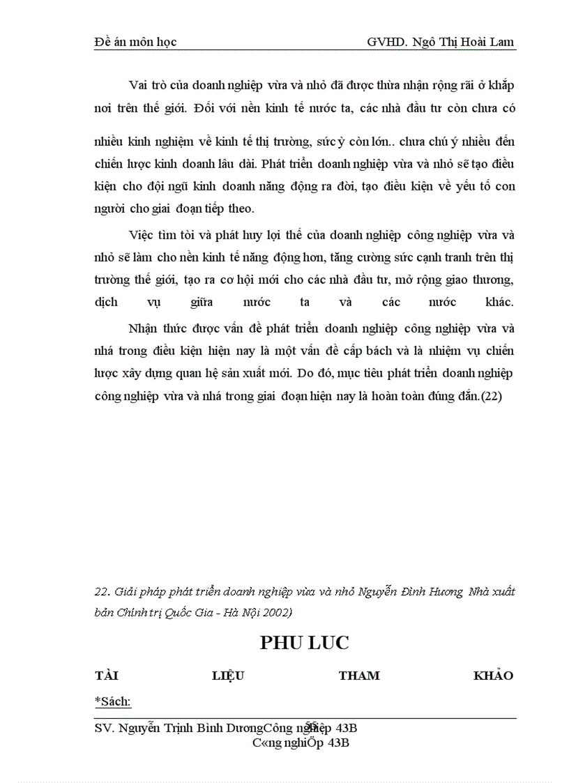 image for page Lợi thế phát triển doanh nghiệp công nghiệp vừa và nhỏ ở Việt Nam