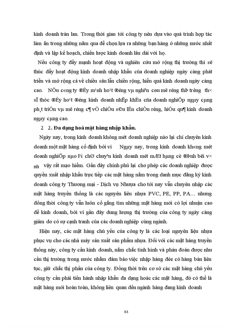 image for page Một số giải pháp chủ yếu nhằm nâng cao hiệu quả hoạt động kinh doanh nhập khẩu tại công ty Thương mại dịch vụ nhựa