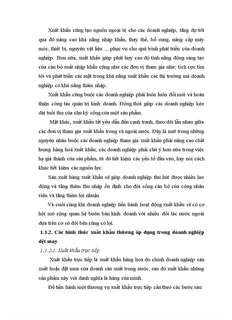image for page Một số giải pháp nhằm thúc đẩy hoạt động xuất khẩu hàng may mặc ở công ty tnhh may nhân đạo trí tuệ