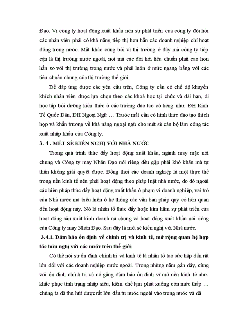 image for page Một số giải pháp nhằm thúc đẩy hoạt động xuất khẩu hàng may mặc ở công ty tnhh may nhân đạo trí tuệ