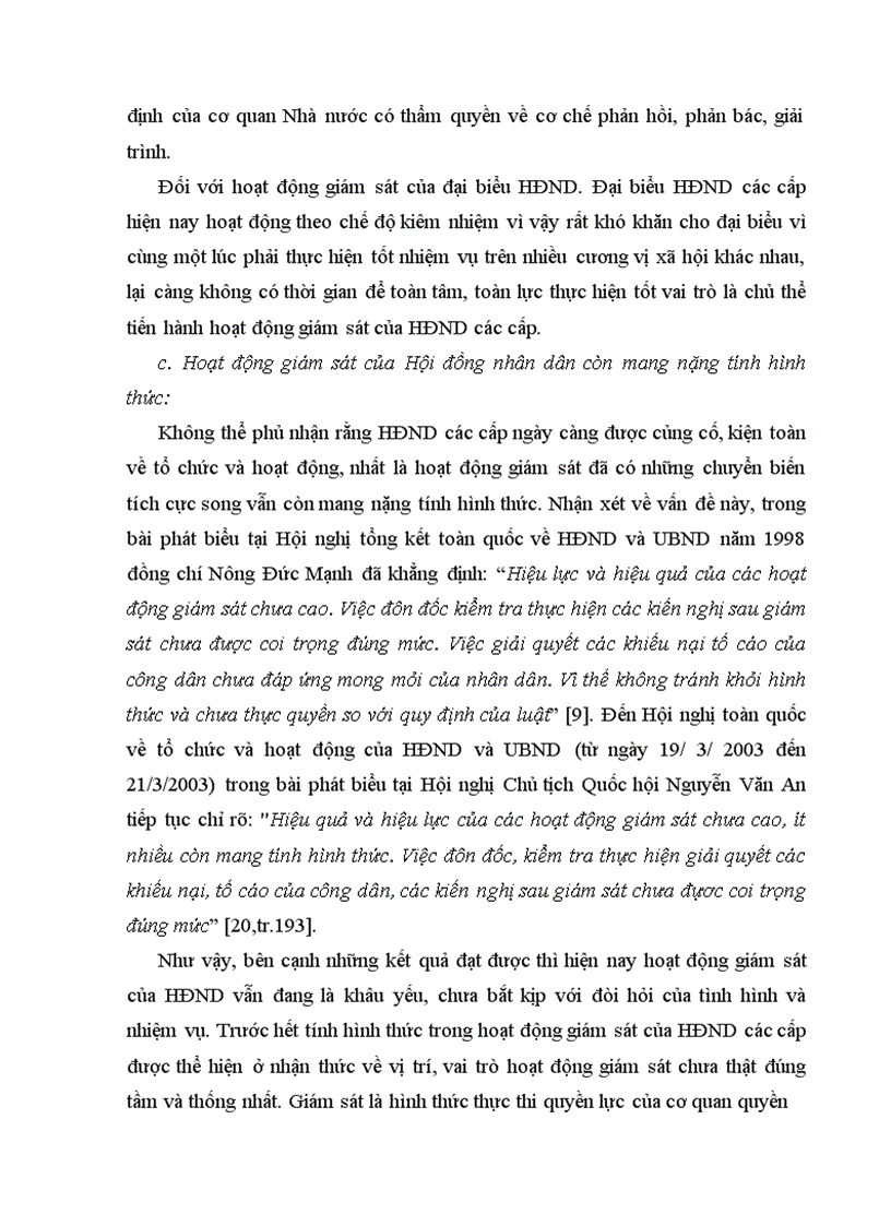 image for page Hoạt động giám sát của Hội đồng nhân dân các cấp-Thực trạng và phương hướng hoàn thiện