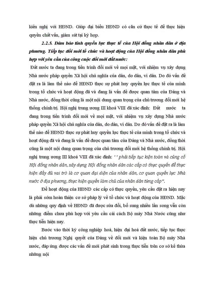 image for page Hoạt động giám sát của Hội đồng nhân dân các cấp-Thực trạng và phương hướng hoàn thiện