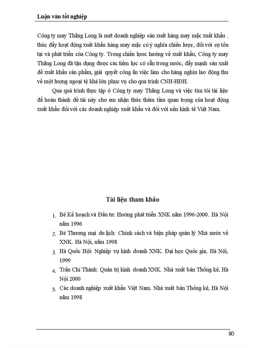 image for page Một số giải pháp nhằm thúc đẩy hoạt động xuất khẩu hàng may mặc ở công ty may Thăng Long