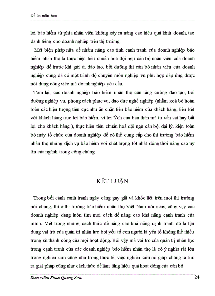 image for page Vai trò của quản trị nhân lực trong cạnh tranh giữa các doanh nghiệp bảo hiểm nhân thọ ở Việt Nam hiện nay