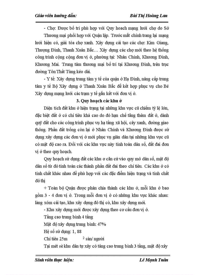 image for page Thực trạng và giải pháp trong quy hoạch sử dụng đất ở quận Thanh Xuân