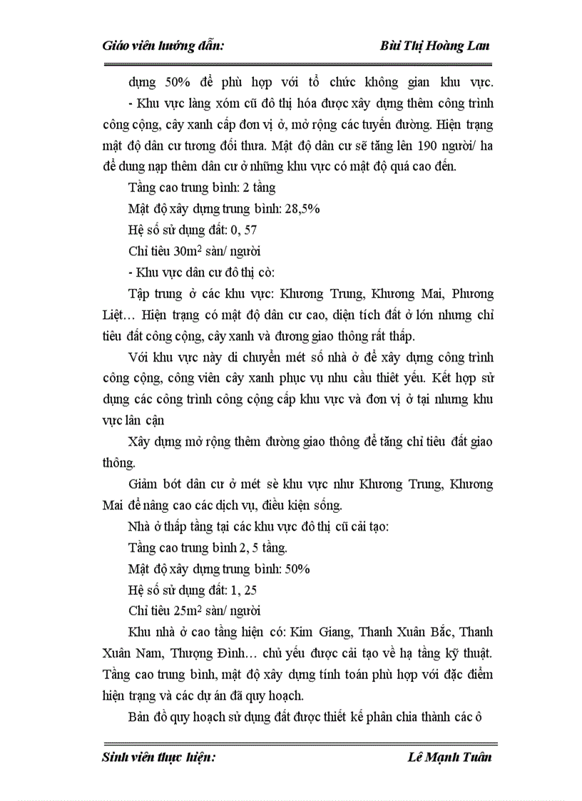image for page Thực trạng và giải pháp trong quy hoạch sử dụng đất ở quận Thanh Xuân