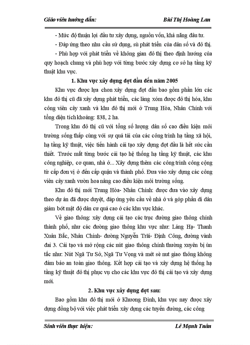 image for page Thực trạng và giải pháp trong quy hoạch sử dụng đất ở quận Thanh Xuân