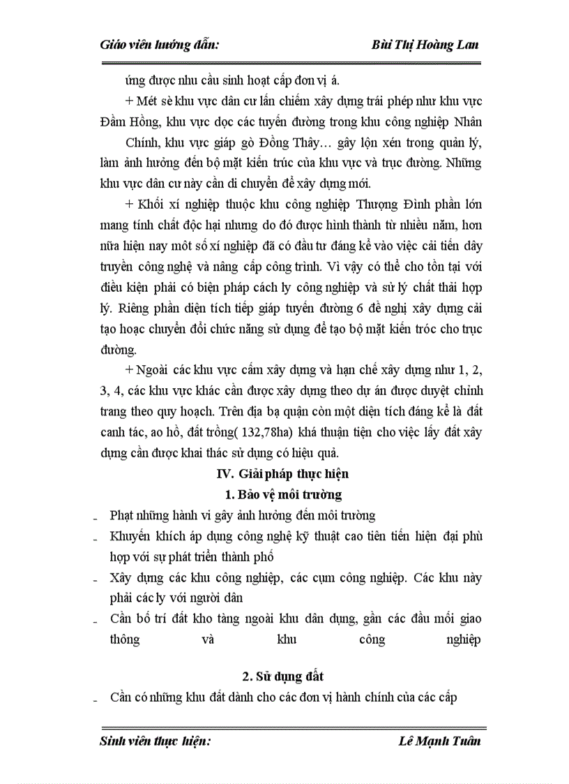 image for page Thực trạng và giải pháp trong quy hoạch sử dụng đất ở quận Thanh Xuân