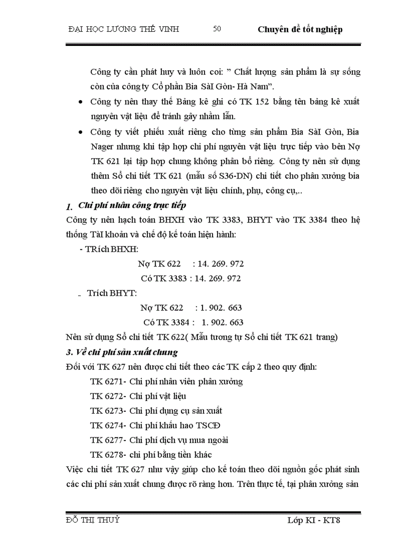 image for page Thực trạng và giải pháp hoàn thiện kế toán chi phí sản xuất và tính giá thành sản phẩm tại Công ty Cổ phần Bia Sài Gòn- Hà Nam