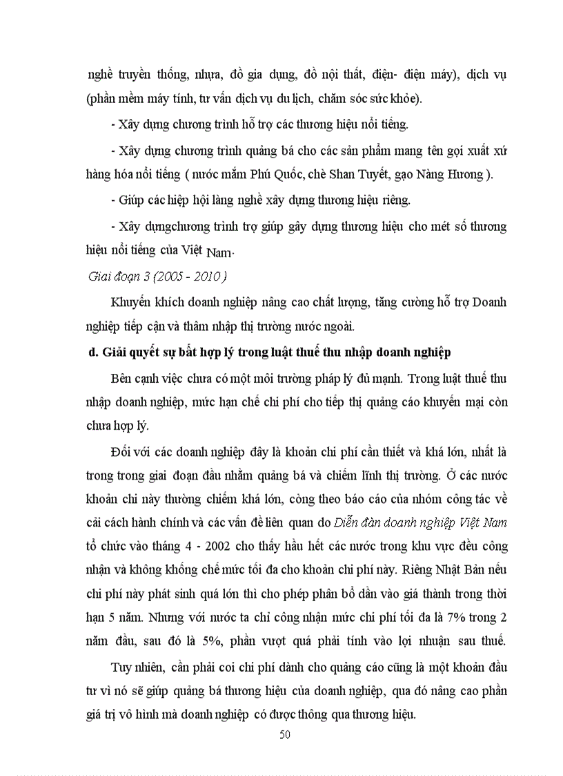 image for page Các doanh nghiệp Việt Nam muốn xây dựng thương hiệu thì cần có một kế hoạch tài chính cho một chiến lược xây dựng thương hiệu như thế nào