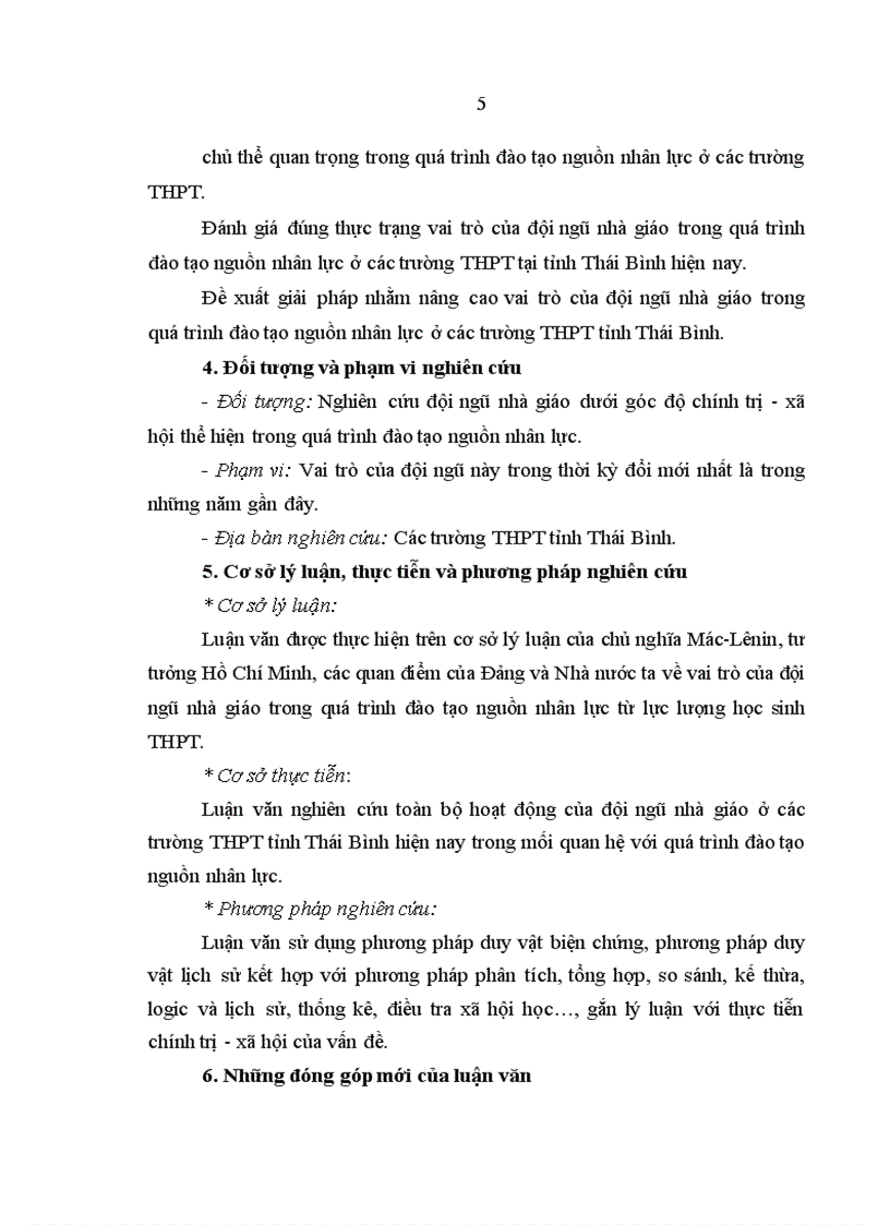 image for page Nâng cao vai trò của đội ngũ nhà giáo trong quá trình đào tạo nguồn nhân lực ở các trường THPT tỉnh Thái Bình hiện nay
