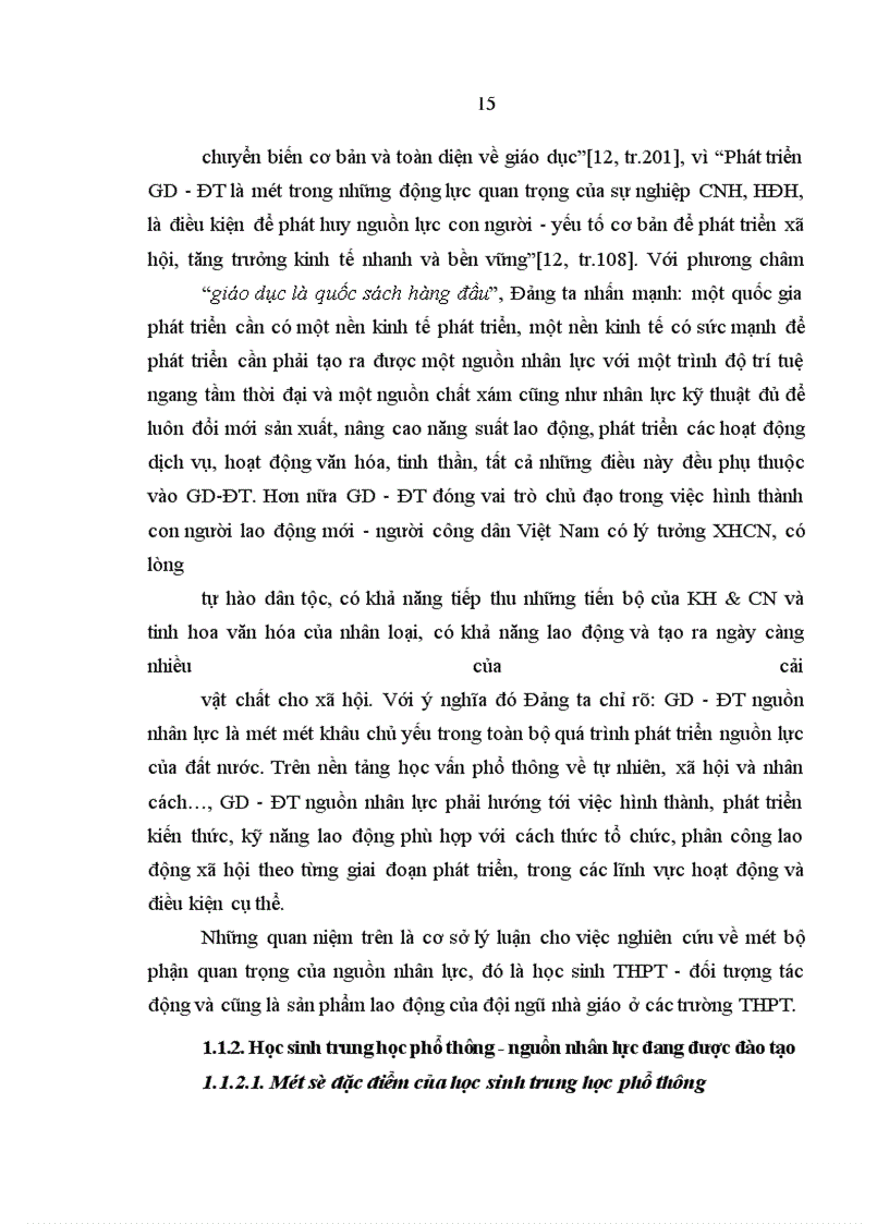 image for page Nâng cao vai trò của đội ngũ nhà giáo trong quá trình đào tạo nguồn nhân lực ở các trường THPT tỉnh Thái Bình hiện nay