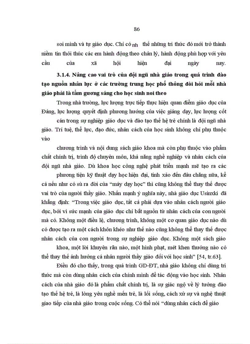 image for page Nâng cao vai trò của đội ngũ nhà giáo trong quá trình đào tạo nguồn nhân lực ở các trường THPT tỉnh Thái Bình hiện nay