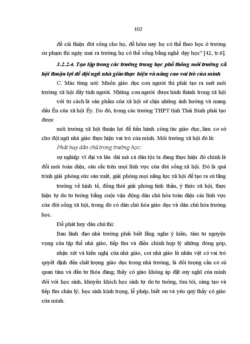 image for page Nâng cao vai trò của đội ngũ nhà giáo trong quá trình đào tạo nguồn nhân lực ở các trường THPT tỉnh Thái Bình hiện nay