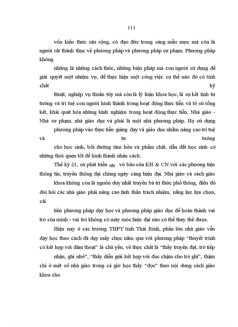 image for page Nâng cao vai trò của đội ngũ nhà giáo trong quá trình đào tạo nguồn nhân lực ở các trường THPT tỉnh Thái Bình hiện nay