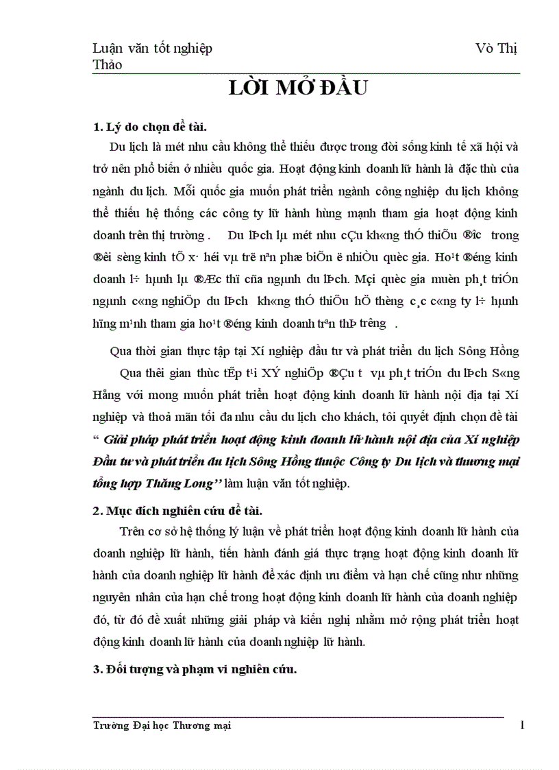 image for page Một số giải pháp phát triển hoạt động kinh doanh lữ hành nội tại trung tâm du lịch lữ hành HACINCO thuộc Công ty cổ phần HACINCO
