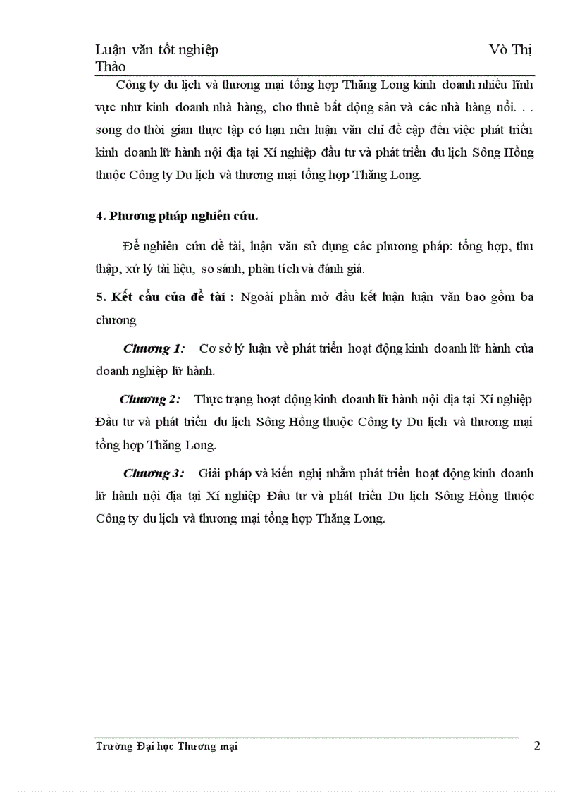 image for page Một số giải pháp phát triển hoạt động kinh doanh lữ hành nội tại trung tâm du lịch lữ hành HACINCO thuộc Công ty cổ phần HACINCO