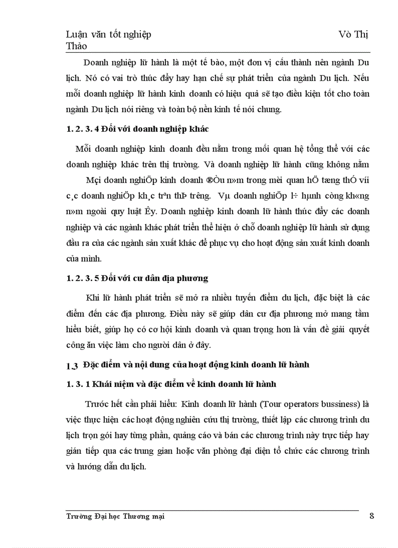 image for page Một số giải pháp phát triển hoạt động kinh doanh lữ hành nội tại trung tâm du lịch lữ hành HACINCO thuộc Công ty cổ phần HACINCO