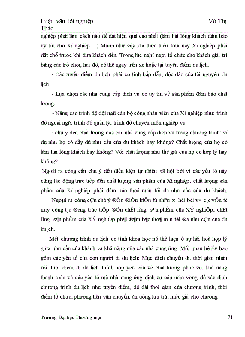 image for page Một số giải pháp phát triển hoạt động kinh doanh lữ hành nội tại trung tâm du lịch lữ hành HACINCO thuộc Công ty cổ phần HACINCO