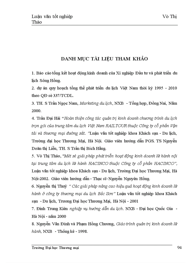 image for page Một số giải pháp phát triển hoạt động kinh doanh lữ hành nội tại trung tâm du lịch lữ hành HACINCO thuộc Công ty cổ phần HACINCO