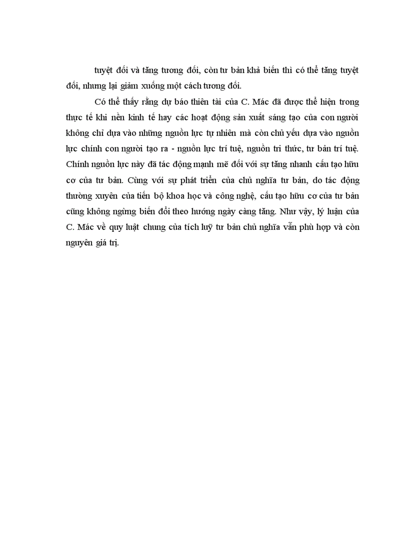 image for page Nét mới về quy luật tích luỹ tư bản trong học thuyết C.Mác