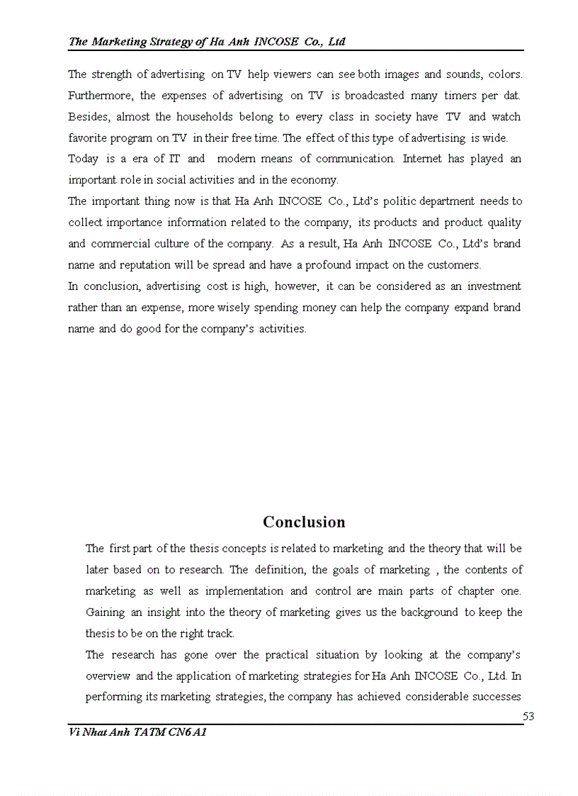 image for page The Marketing Strategy of Ha Anh INCOSE Co.,Ltd