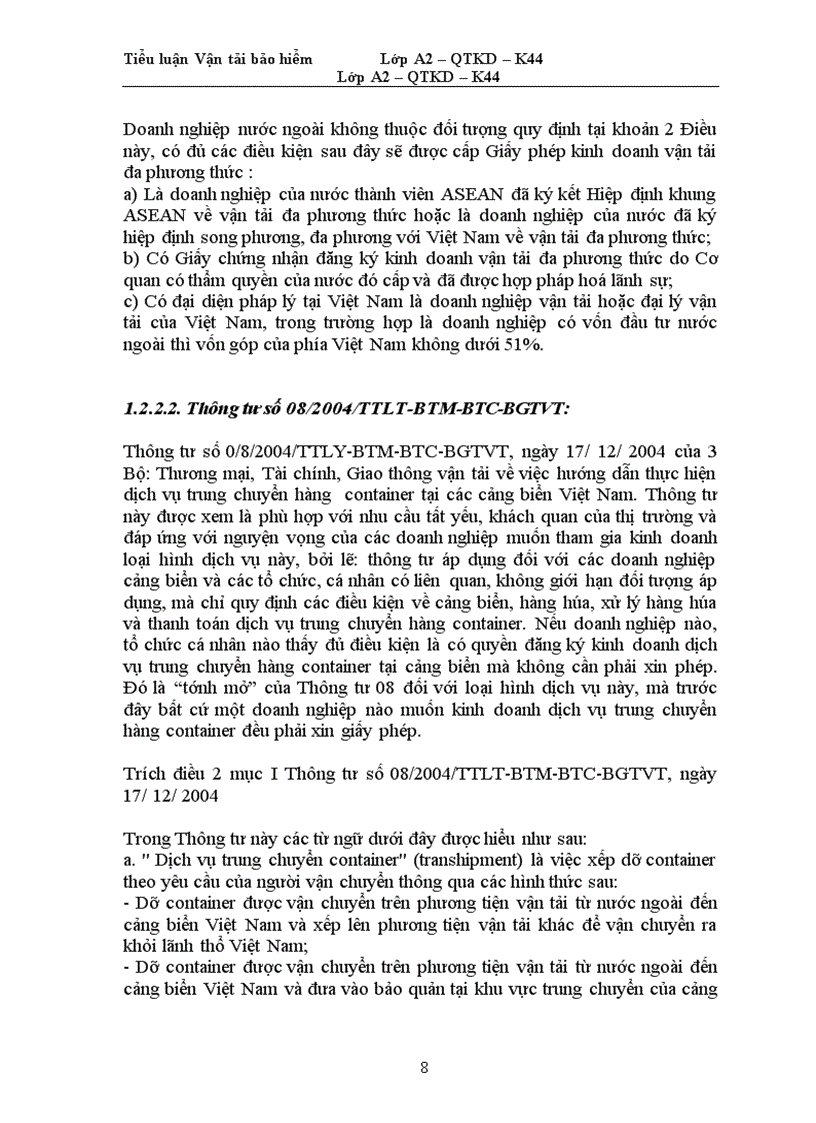 image for page Phát triển vận tải đa phương thức ở Việt Nam