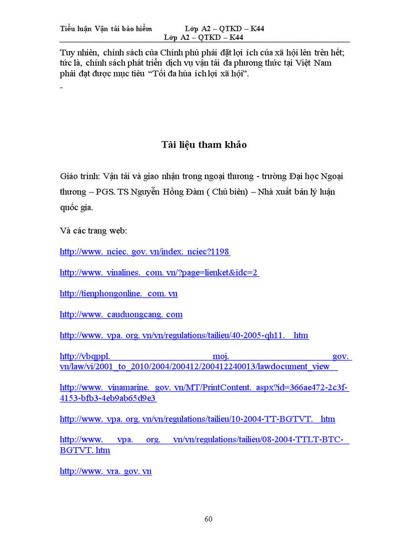 image for page Phát triển vận tải đa phương thức ở Việt Nam