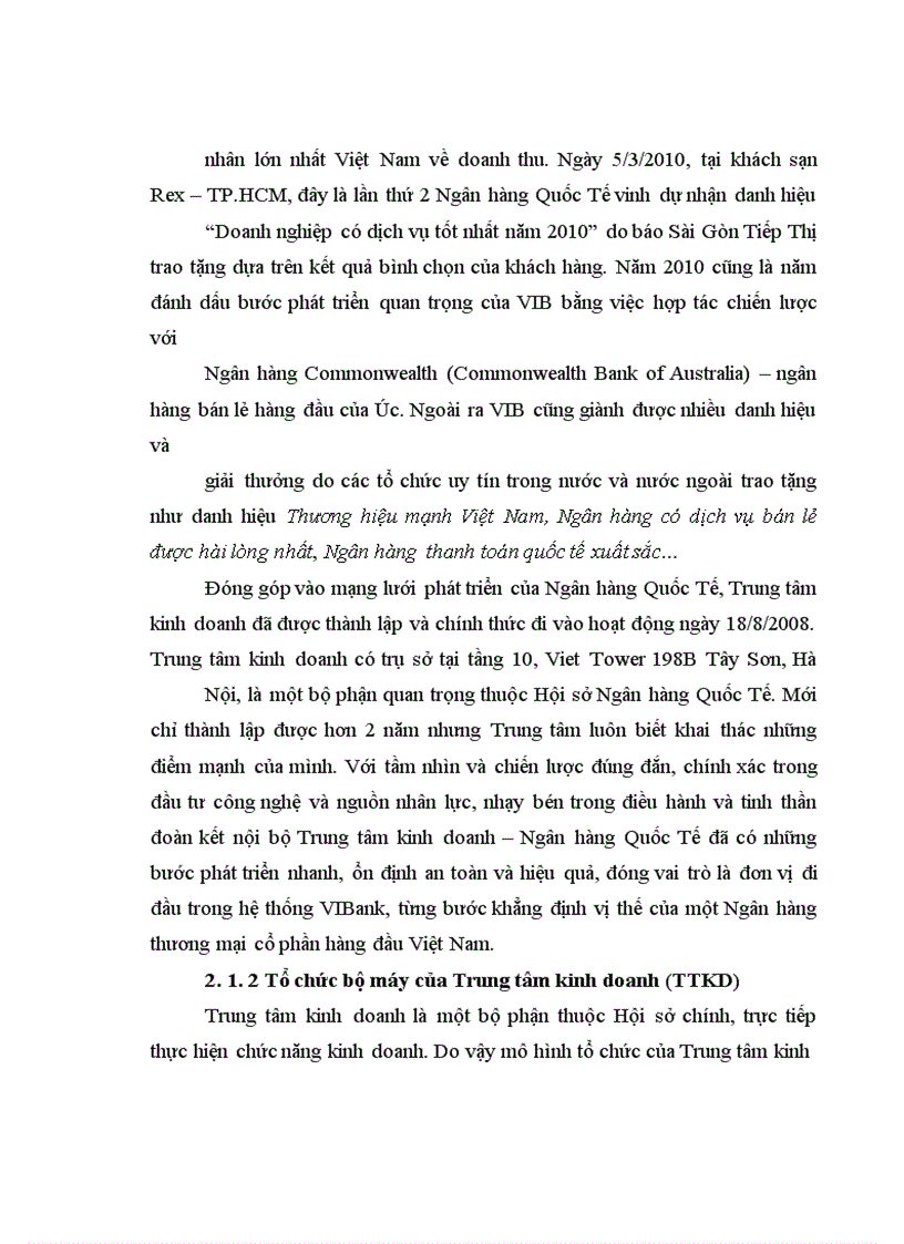 image for page Mở rộng quan hệ tín dụng đối với khách hàng doanh nghiệp vừa và nhỏ tại Trung tâm kinh doanh – Ngân hàng Thương mại Cổ phần Quốc tế Việt Nam – VIBank