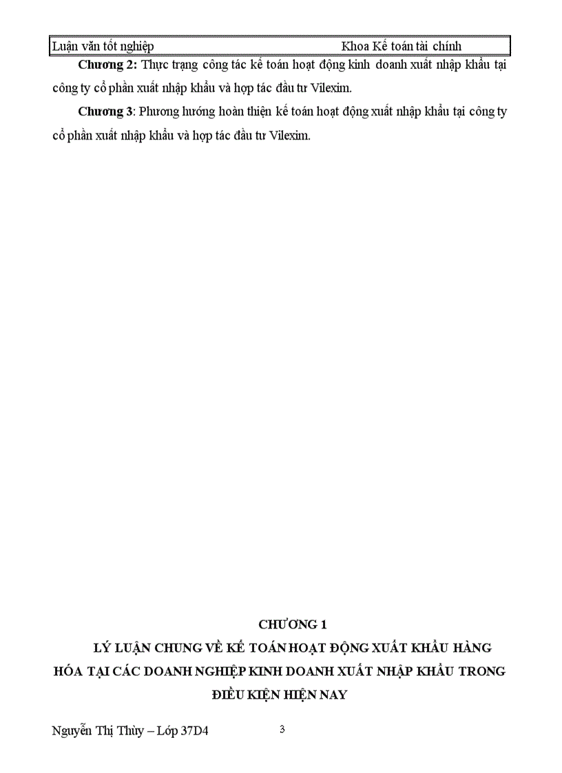 image for page Hoàn thiện kế toán hoạt động xuất khẩu hàng hóa tại công ty cổ phần xuất nhập khẩu và hợp tác đầu tư Vilexim
