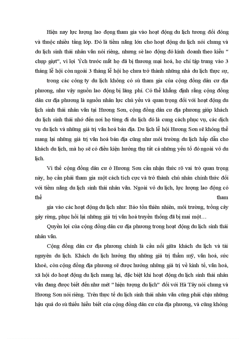 image for page Nghiên cứu tiềm năng tài nguyên phát triển du lịch ở Hương Sơn - Mĩ Đức - Hà Tây