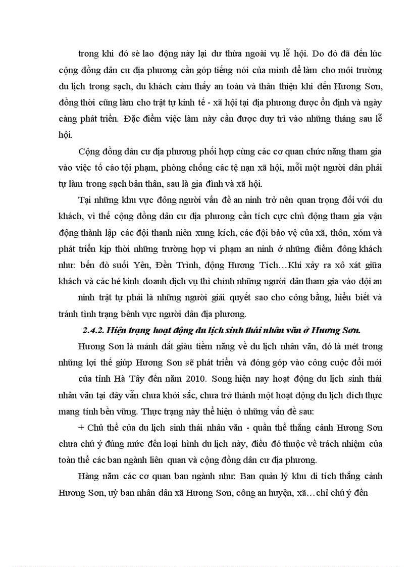 image for page Nghiên cứu tiềm năng tài nguyên phát triển du lịch ở Hương Sơn - Mĩ Đức - Hà Tây