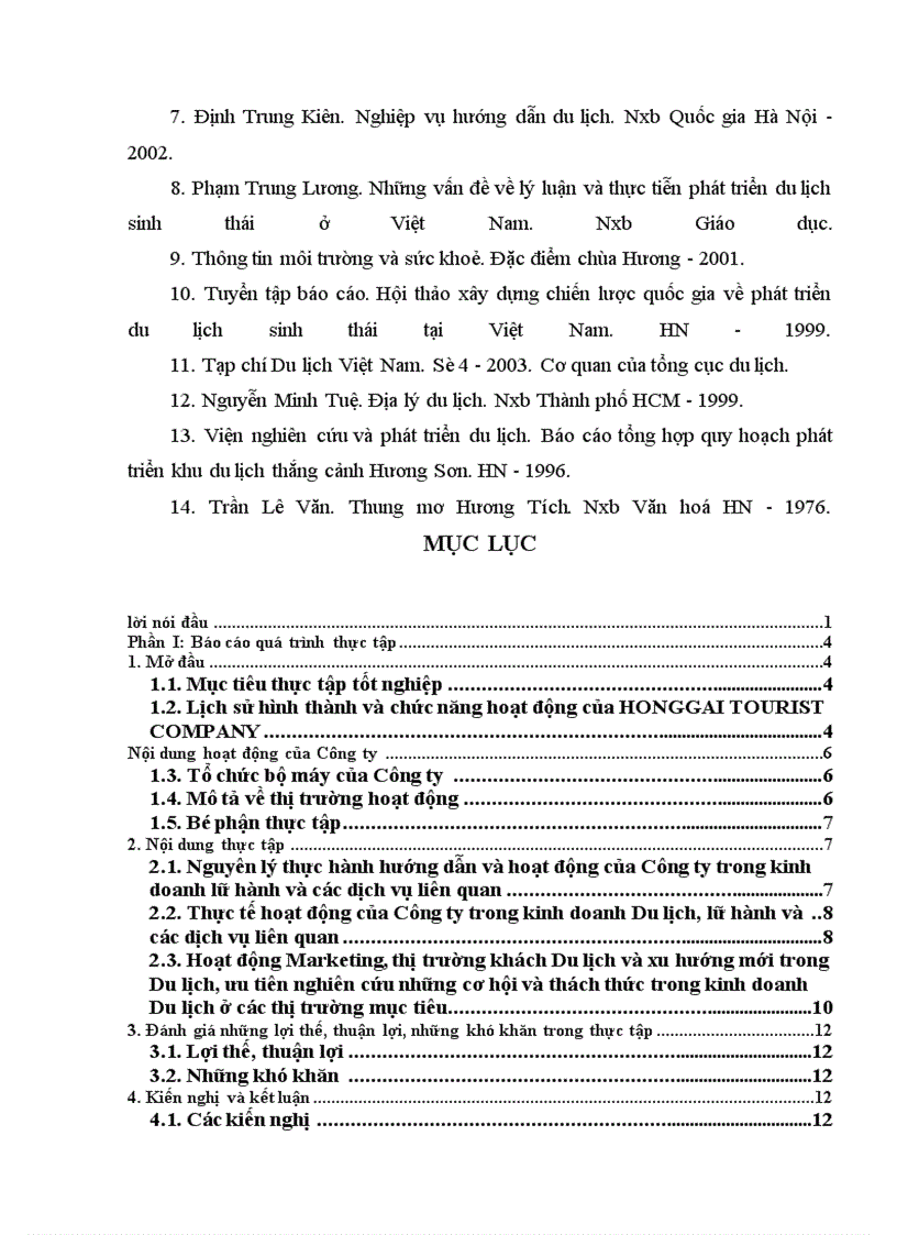 image for page Nghiên cứu tiềm năng tài nguyên phát triển du lịch ở Hương Sơn - Mĩ Đức - Hà Tây