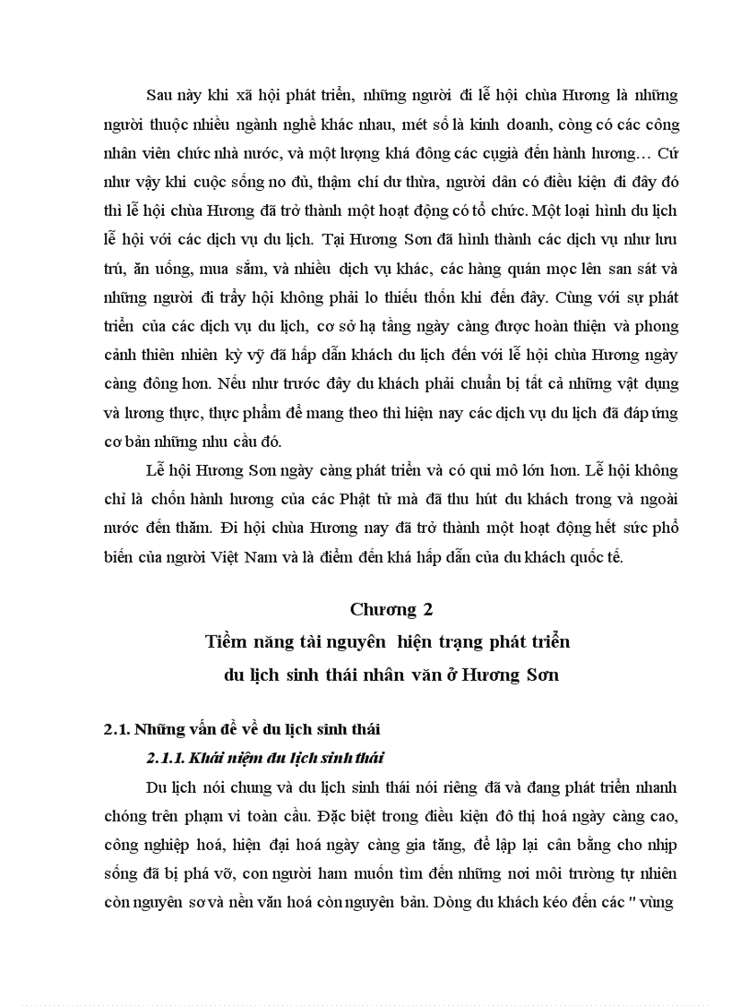 image for page Bước đầu nghiên cứu tiềm năng tài nguyên phát triển du lịch ở Hương Sơn - Mĩ Đức - Hà Tây