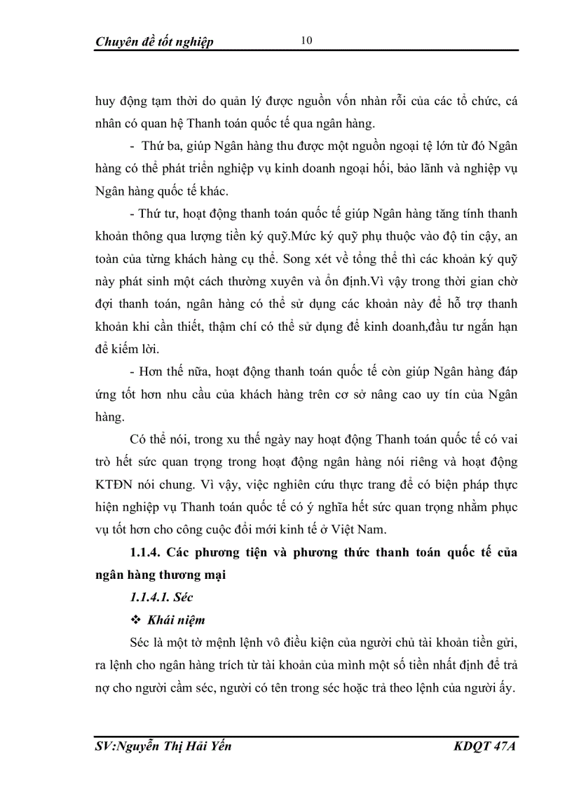 image for page Giải pháp nhằm hoàn thiện hoạt động thanh toán quốc tế tại Ngân hàng BIDV chi nhánh Đông Đô
