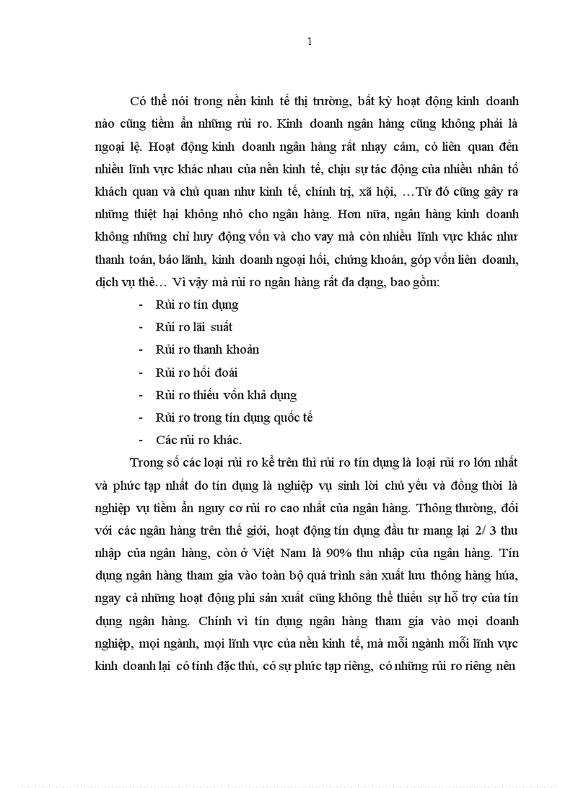 image for page Giải pháp hạn chế rủi ro tín dụng tại NHNo & PTNT Thanh Trì - Hà Nội