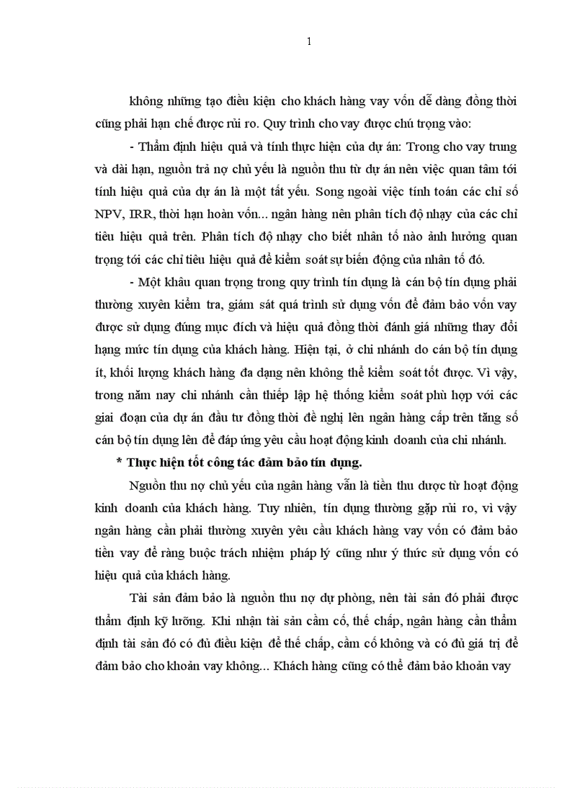 image for page Giải pháp hạn chế rủi ro tín dụng tại NHNo & PTNT Thanh Trì - Hà Nội