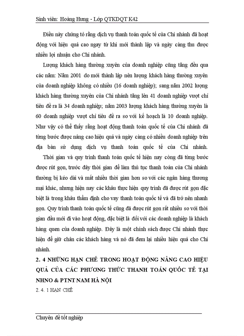 image for page Một số biện pháp nhằm nâng cao hiệu quả kinh doanh của các phương thức thanh toán quốc tế tại NHNo&PTNT Nam Hà Nội