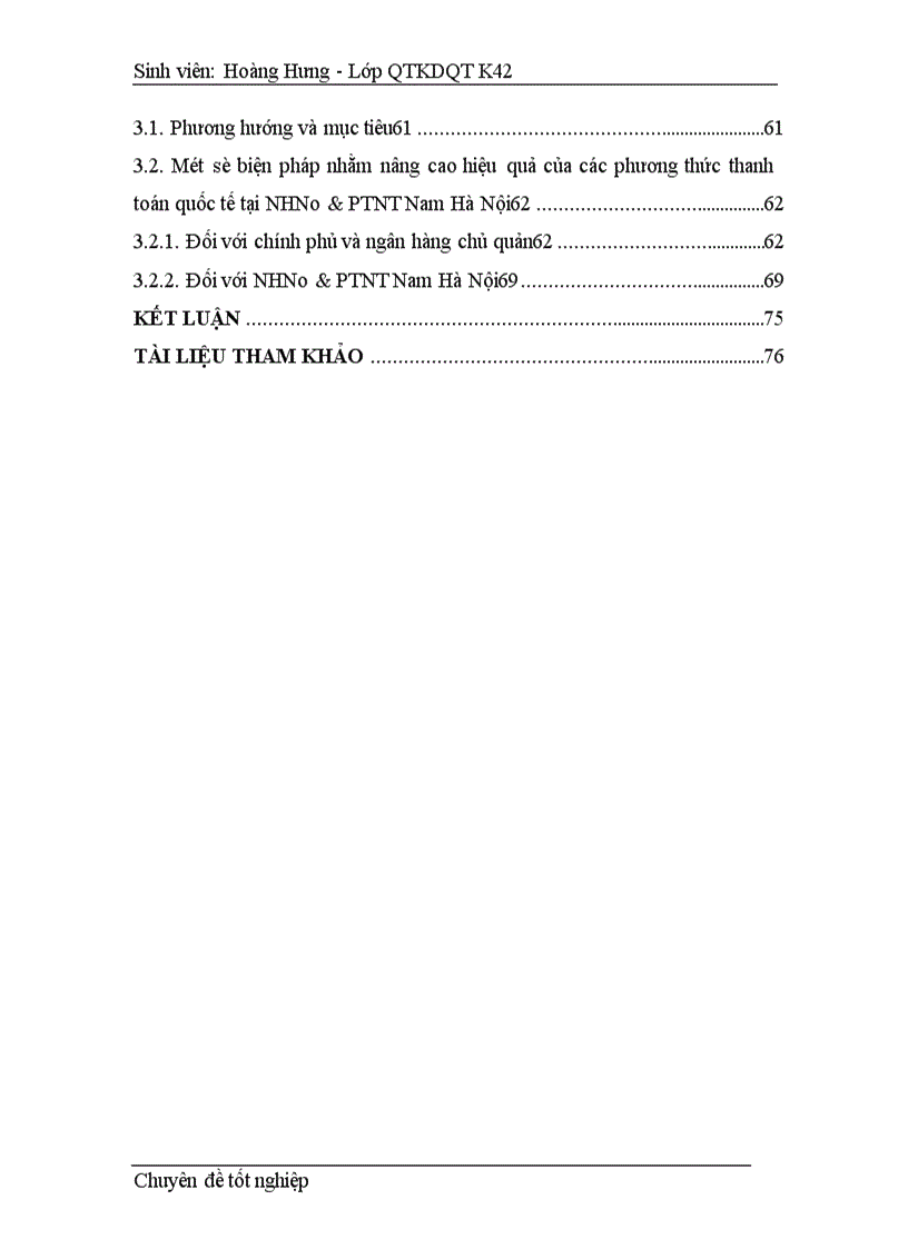 image for page Một số biện pháp nhằm nâng cao hiệu quả kinh doanh của các phương thức thanh toán quốc tế tại NHNo&PTNT Nam Hà Nội