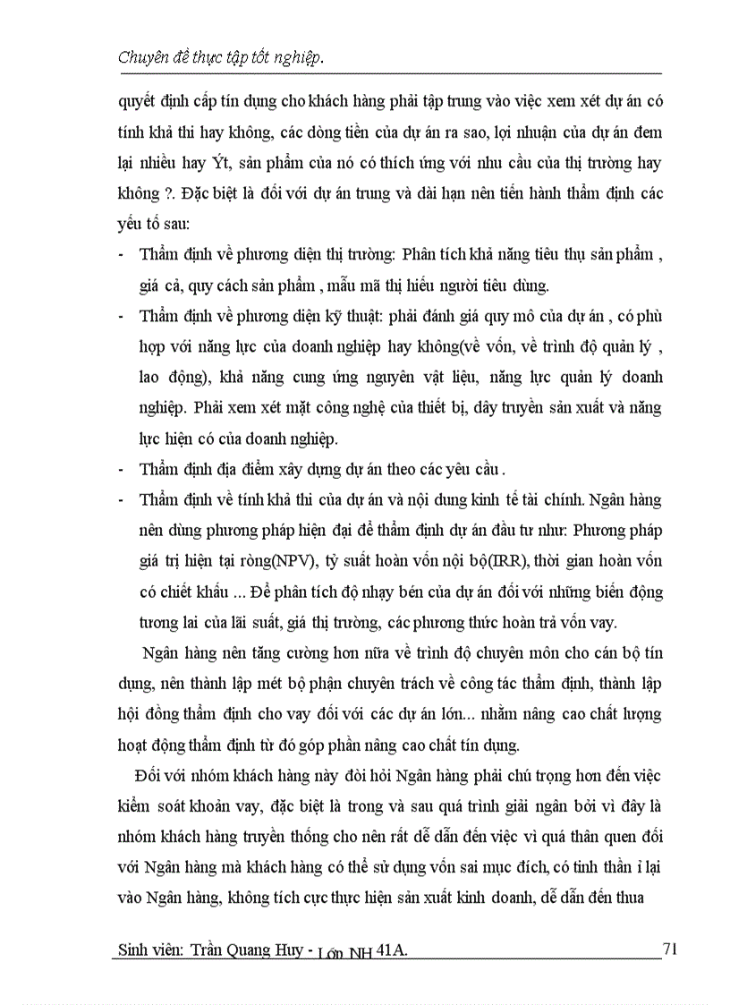 image for page Một số giải pháp nhằm nâng cao chât lượng tín dụng ngắn hạn tại Chi nhánh Ngân hàng Đầu tư & Phát triển Bắc Hà nội