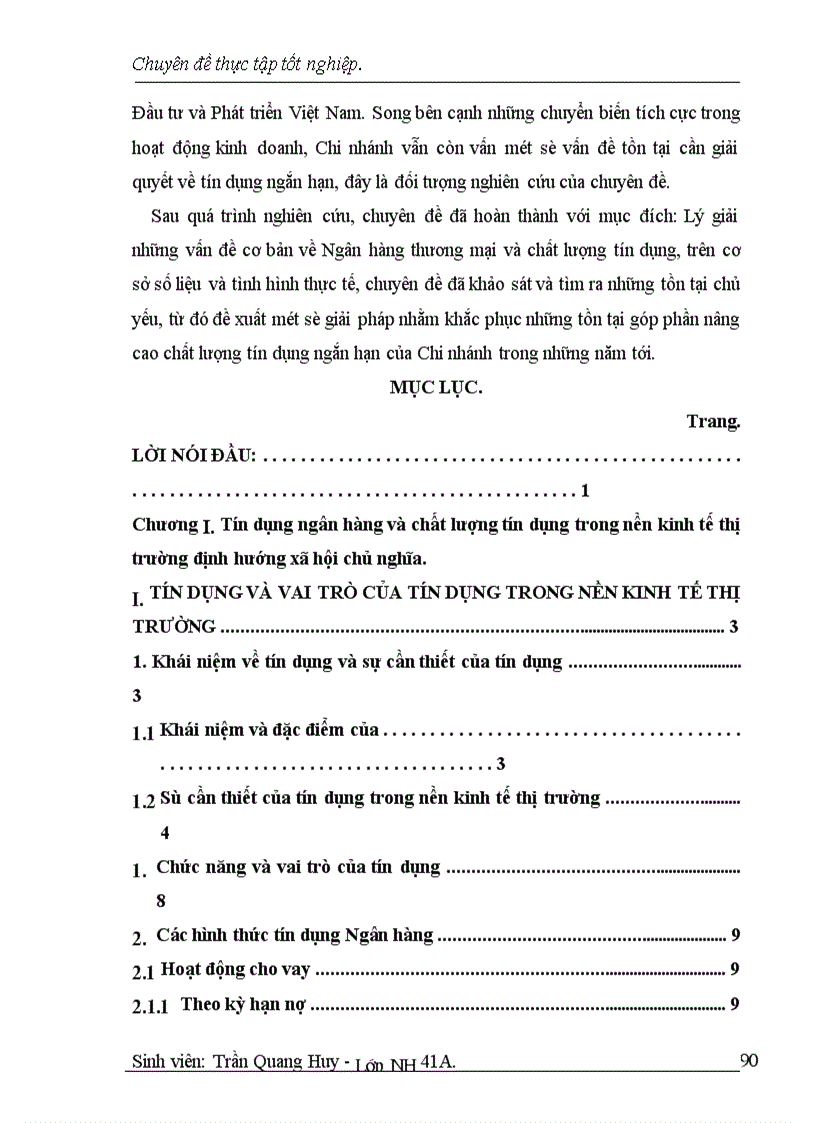 image for page Một số giải pháp nhằm nâng cao chât lượng tín dụng ngắn hạn tại Chi nhánh Ngân hàng Đầu tư & Phát triển Bắc Hà nội