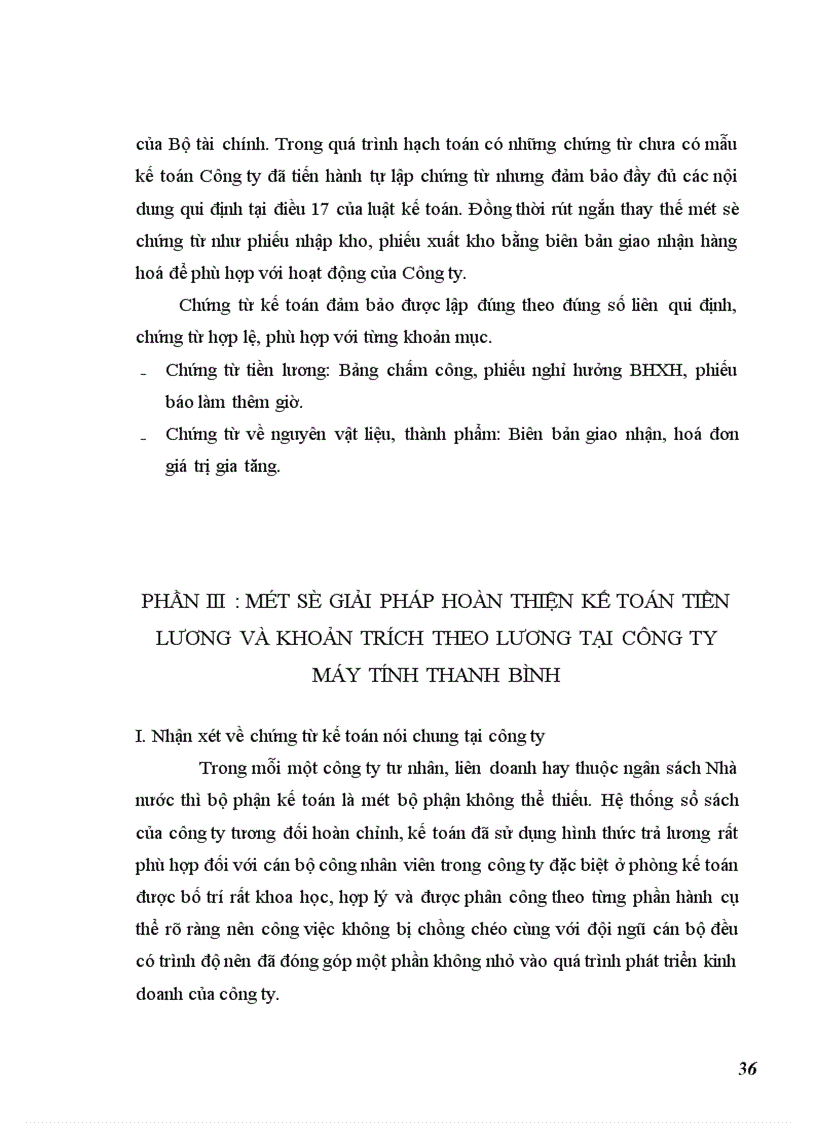 image for page Kế toán tiền lương và các khoảng trích theo lươn tại công ty máy tính thanh bình