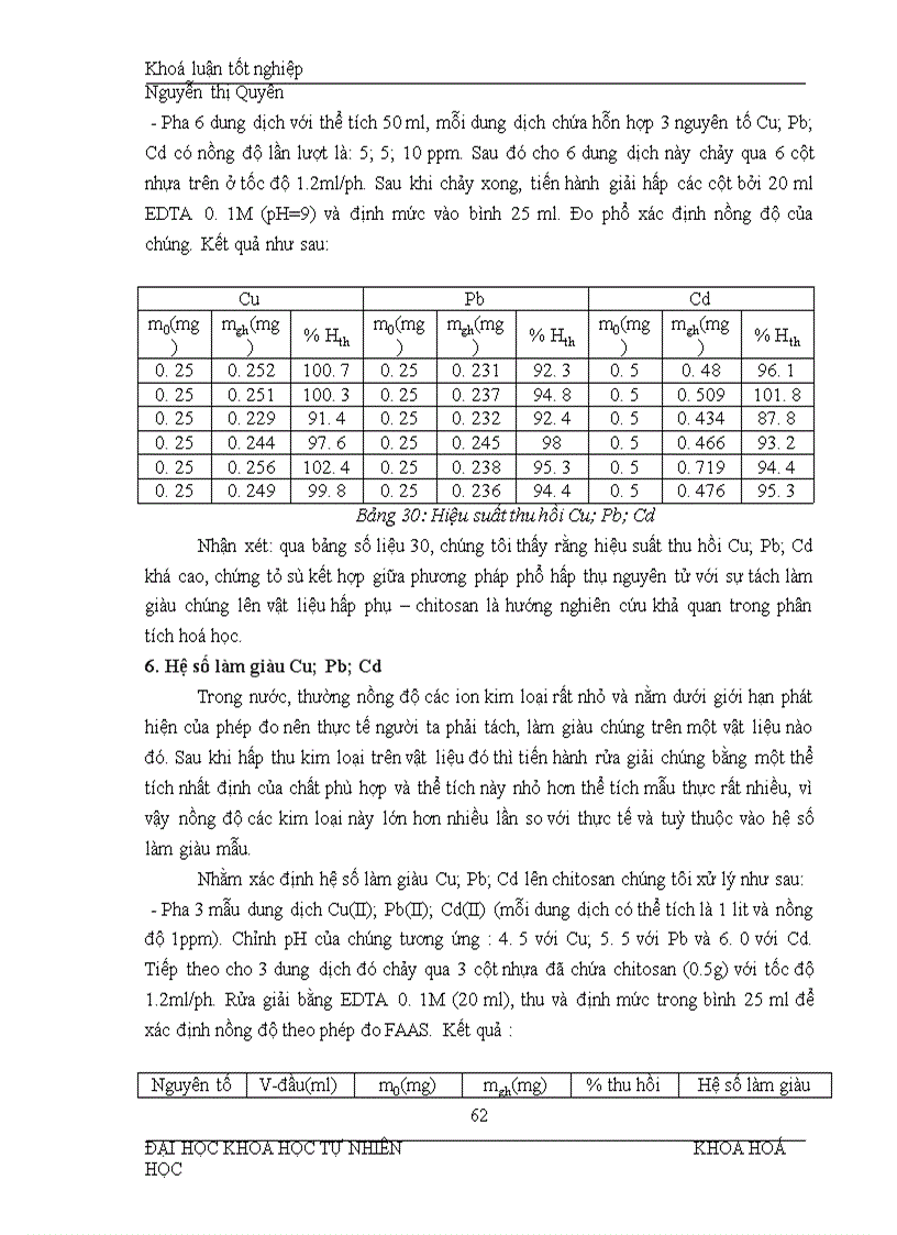 image for page Đánh giá, xác định mức độ ô nhiễm một số kim loạin nặng trong nước