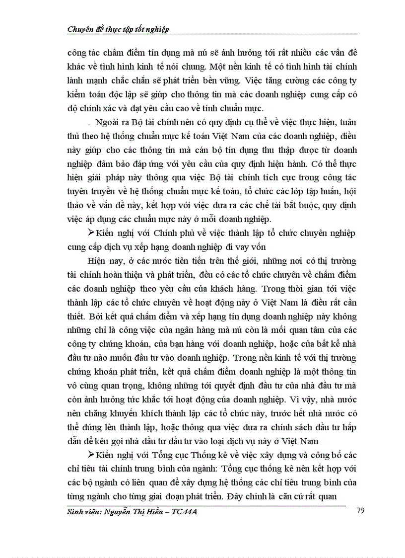 image for page Giải pháp hoàn thiện hoạt động chấm điểm tín dụng và xếp hạng doanh nghiệp vay vốn tại Ngân hàng Công Thương khu vực Chương Dương
